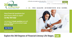Desktop Screenshot of 360financialliteracy.org